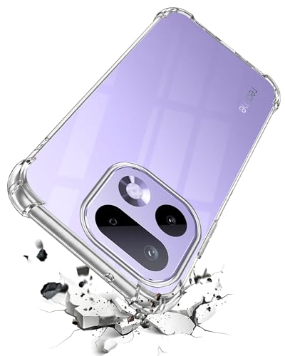 Image of Jkobi Shockproof Crystal-Clear Back Cover for Realme 16 Pro (Anti Yellow Case | Drop & Camera Protection | Hard Polycarbonate)
