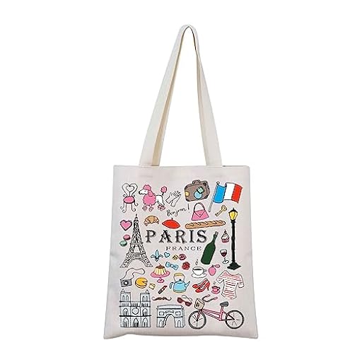 Paris Tote Bag France Lovers Gift Paris Travel Gift Paris Souvenir Gift Paris Welcome Bag, Bolso Paris | Ya disponible en tu tienda friki favorita! En mundofriki.es!