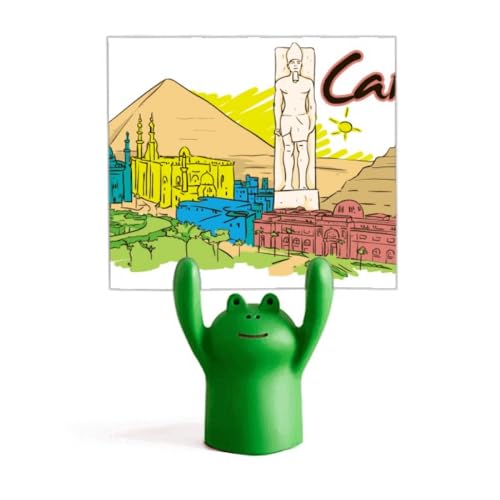 Porte-mémo grenouille Égypte antique, l'idée cadeau culturelle idéale pour passionnés d'histoire