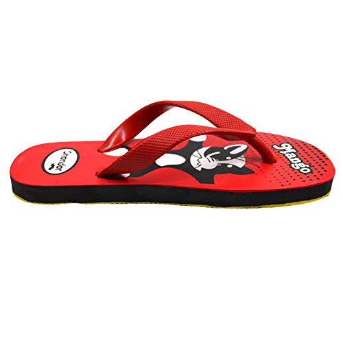 Image of POLITA Boys & Girls Shandar Slip On Slipper Flip Flop, Red