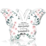 Inspirational Appreciation Butterfly Gifts for Women Gifts Sometimes You Forget You're Awesome Coworkers Thank You Gifts New Year Birthday Present Acrylic for Mother Women Friends Coworkers