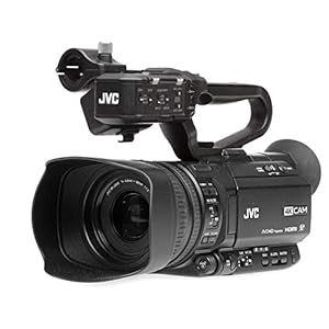 JVC GY-HM250E 4K UHD, 4:2:2 Full HD, IP-Camcorder, 1/2,3″ CMOS Sensor, 12.4 MP, Livestreaming, IP-Remote, FTP Filetransfer, grafische Überblendungen, 12-fach opt. Zoom, für SDHC/SDXC-Karten, XLR Audio