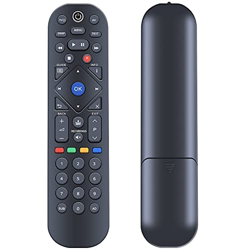 TCNOUMT New Replacement Remote Control for Compatible with Manhattan T2-R T2R T2 Recorder Freeview Player