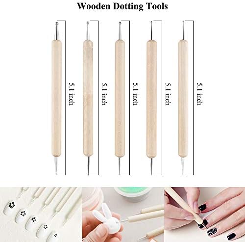 SITAKE Polymer Clay Tools Set, 25 Pcs Ceramic Clay Modeling Sculpting Carving Tools for Rock Painting, Cake Fondant Decoration, Pottery, Ceramics Artwork & Holiday Crafts 3 41h3F7eTuVL. AC
