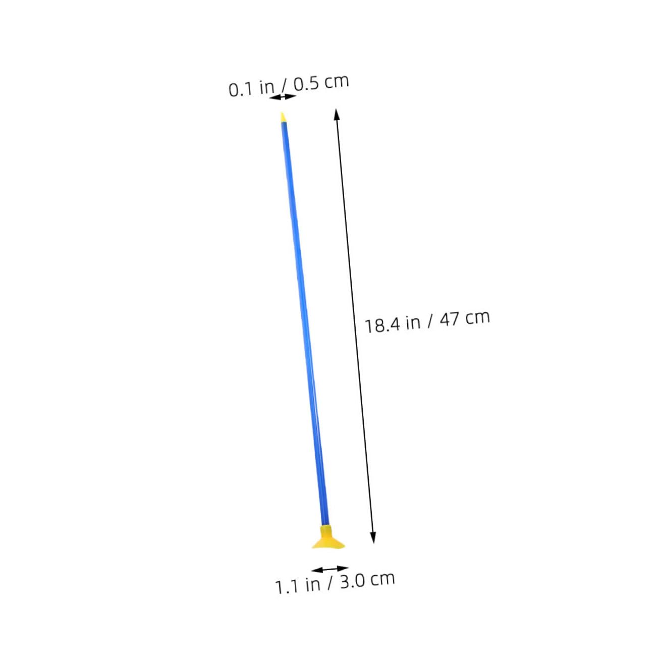 INOOMP 24pcs Safety Training Practice Arrows Reusable Outdoor Game Suction Cup Arrows for Archery Practice Fun Sports Activity