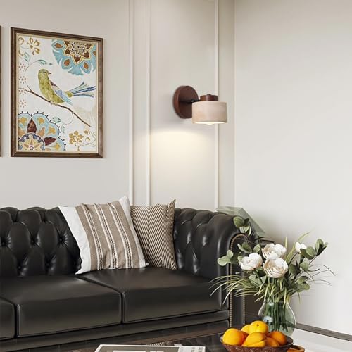 Lámpara de pared de travertino ajustable para evitar deslumbramientos 6