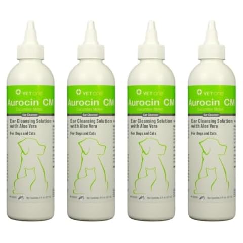 VetOne 4 Pack Aurocin Ear Cleaner Cover