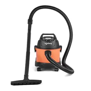 Lifelong 800 W Vacuum Cleaner for Home 6 L Tank Capacity, Wet & Dry Floor Cleaner Brush - 1.8m Hose Pipe with Blower Function, Powerful Suction with Multiple Accessories for Sofa, Bed & Floor Carpet