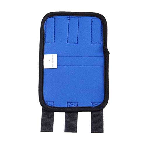 Image of 1 Pair Reflective Tape Elbow Protectors, Dog Front Leg Braces Pet Knee Pads Dog Elbow Protector Help with Injuries Sprains and Loss of Stability Caused by Arthritis(M, Blue)