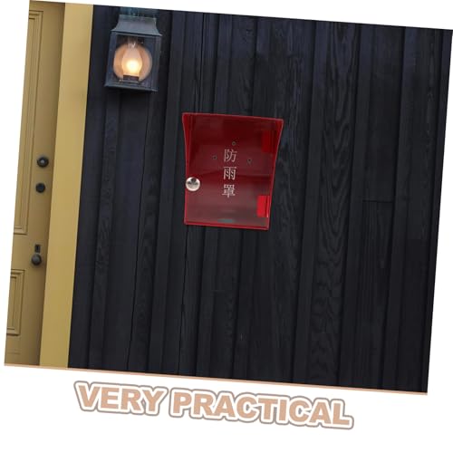 Protectora para Alarma resistente a la lluvia con acero inoxidable 4