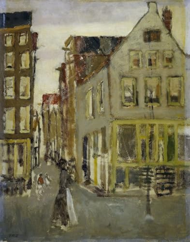 Tableaux Moderne Toile George Hendrik Breitner Art Mural Classique 60x90cm