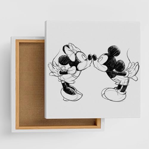 Amazon｜ディズニー ミニーマウス アートパネル 30cm × 30cm 日本製 
