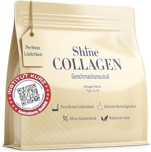 Shine Kollagen Pulver 300g - 100% Collagen Peptide – Ansicht 1
