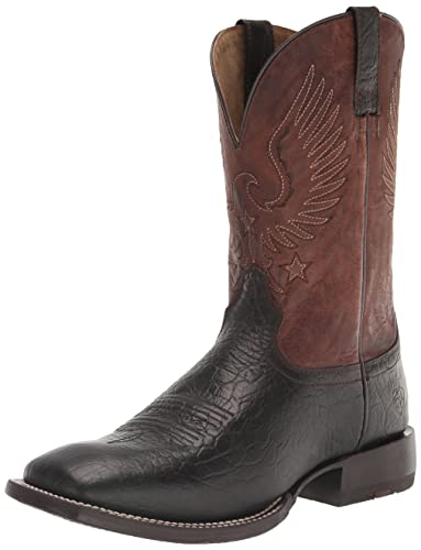 Botte Western ARIAT Homme Circuit Eagle santiag en cuir pour cavalier