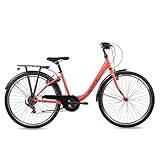 S’COOL Chix Jugendfahrrad 26 Zoll, 6-Gang Shimano Kettenschaltung, Leichter...