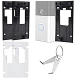 Video Doorbell Key Replacement Tool and Video Doorbell Mount Only Compatible with Ring Battery Doorbell (2024 Release)