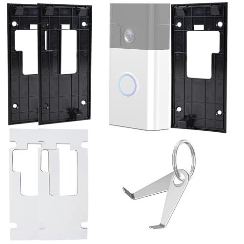 Video Doorbell Key Replacement Tool and Video Doorbell Mount Only Compatible with Ring Battery Doorbell (2024 Release)