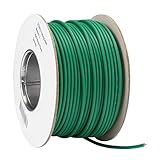 RESISTENTE A LA INTEMPERIE: el cable es estable y resistente a la intemperie. Está protegido contra cualquier influencia meteorológica, como lluvia, nieve, escarcha o radiación potente del sol. Esto garantiza una vida útil prolongada del cable. El cable tiene una sección transversal de 3,4 mm con aislamiento.