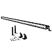 AUXTINGS 82cm 32 pulgadas 150W Spot Single Row 12000LM Off Road LED Niebla y conducción Barras de luz de parachoques de techo 2 soportes de montaje de estilo, 12V 24V Impermeable