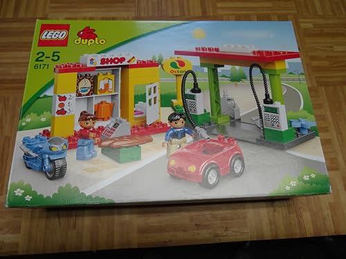 LEGO DUPLO LEGOville - 6171 - Jouet de Premier Âge - La Station-Service