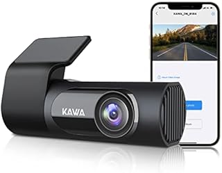 Dash Cam 2K, KAWA 360 Dash Camera for Cars 1440P with Starlight Color Night Vision, Voice Control, Emergency Recording, Built-in 3D Sensor, Hidden Design Dashcam, WDR, Wide Angle, 24H Parking Monitor