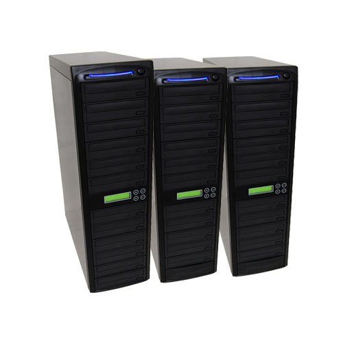 Image of Produplicator 1 to 30 CD DVD SATA Daisy Chain Duplicator with 500GB HDD