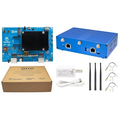 UEEGO Banana Pi OpenWrt One - Dual Band WiFi 6 Wireless Router - AP-24.XY Router with MediaTek...