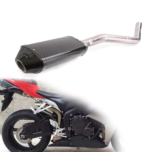 Silencieux d'échappement moto carbone pour CBR1000RR 2004-2007 de prestige