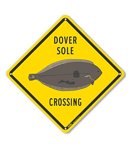 Panneau aluminium Dover Sole Crossing de 25,4 cm pour deco cuisine