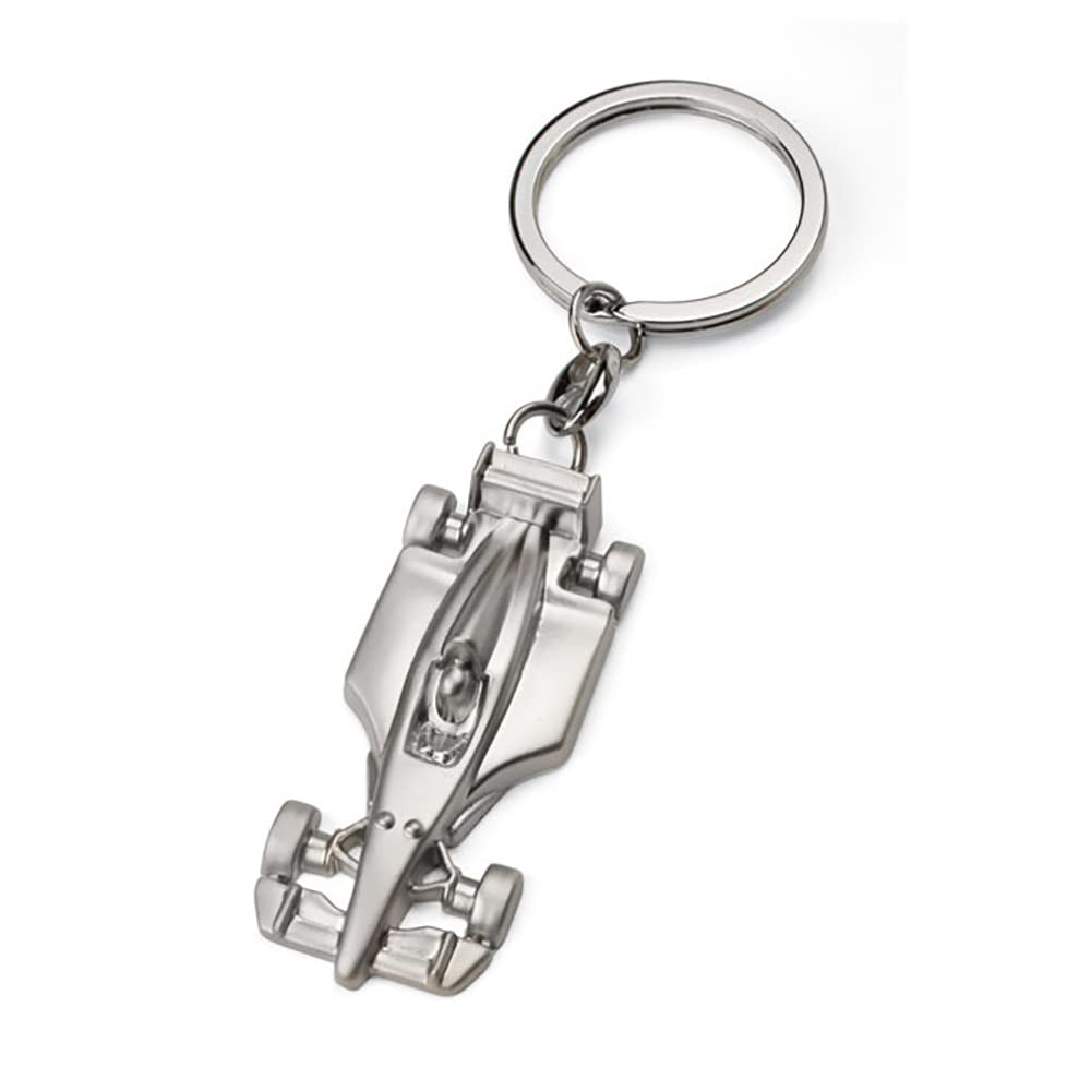 Personalised Formula One / F1 Racing Car Keyring / Key Chain - Engraved With Your Custom Text