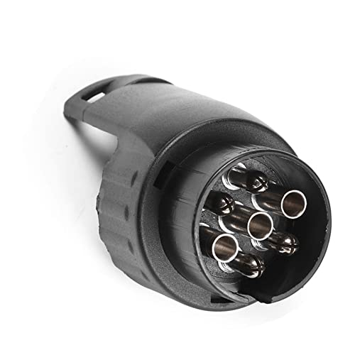 DARKGUARD DARKGUARDAdaptateur de Remorque 7 Broches vers 13 Broches,Adaptateur Prise  Remorque  7/13Adaptateur Micro fiche 7 Broches + Prise 13 Broches 12V,Voitur Fiche Attelage Prise Caravane thumbnail