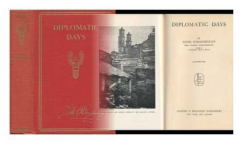 Diplomatic Days / by Edith O'Shaughnessy (Mrs. ... B000XJHP3I Book Cover