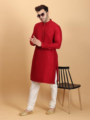 Image of Ethluxis Men Kurta Pyjama Set