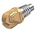 Sandvik Coromant 316-10BM210-10050G 1030 Carbide Milling Insert, 0.2 mm Corner Radius, Positive Chip Breaker