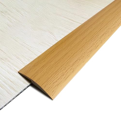 Profilé de transition PVC souple 2,5 m pour seuil de moquette et jonction carrelage adhésif