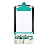 U Play Childrens Wall Art Easel, Premium Chalk Surface and Paper Roll, Art Accessories Included, 17 x 4.72 x 25.39 Inches