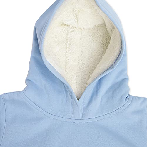Image of Boys Cotton Blend Hooded Neck Sweatshirt