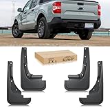 Nilight Mud Flaps for Ford Maverick 2022 2023 2024 2025 2026, No Drilling Precision Fit Exterior Accessories Heavy-Duty Splash Guards Protection, Front & Rear Set