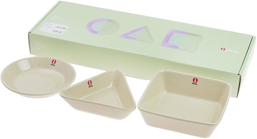 Amazon｜イッタラ (iittala) ティーマ ミニサービング 3Pセット リネン