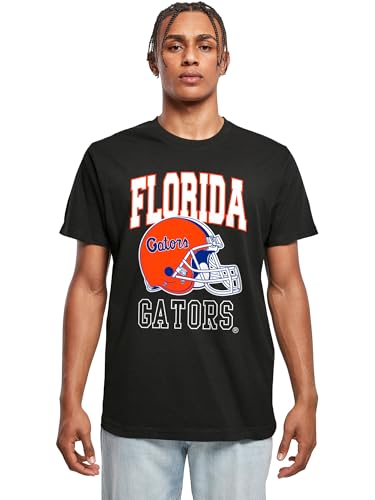Mister Tee Mens T-Shirt Florida Gators Helmet Graphic Print Tee Black M