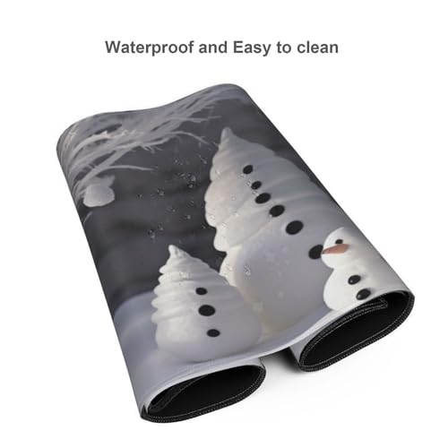 Tapis de souris de jeu antidérapant pour stabiliser clavier et portable
