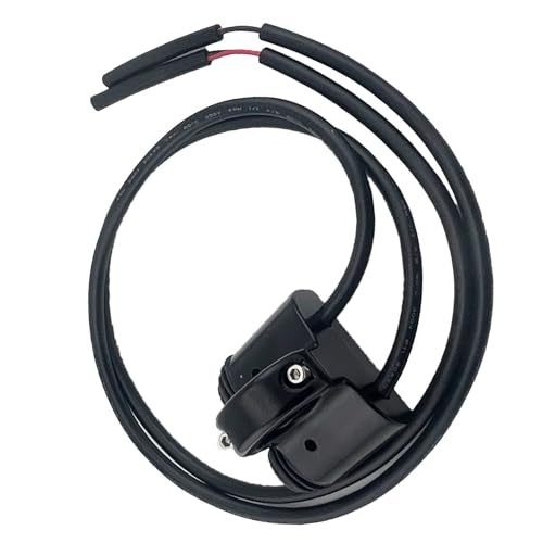 Image of FainWan 12v 5A Motorcycle ATV Bike 7 /8 inch 22mm Handlebar Dual Control Multifunctional Headlight Waterproof Switch Dangerous Brake Fog Light 2 in 1 Switch (Black)