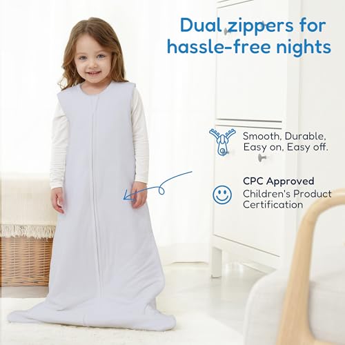Image of TotAha Toddler Sleep Sack, 1.0 TOG, 2T-3T-4T, Purple