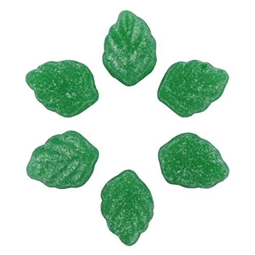 Smarty Stop Green Jelly Spearmint Leaves Slices Candy (2 Lb) #TOP1