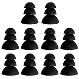 Les embouts à triple bride sont fabriqués en silicone de qualité. Compatible avec les embouts de 2 à 3,5 mm de diamètre.