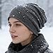 Fashion Faux Pearls Studded Caps Polyester Winter Warm Cap Comfortable Head-Wrapping Hat for Outdoor Use Elegant Cap