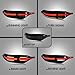T T-ABC New Taillight Compatible with Toyota Corolla Tail Light 2020-2026 L LE SE Nightshade XSE XLE Apex Edition Hybrid Rear Lights Spoiler Trunk Accessories Custom Back Replacement (T2R Sedan)