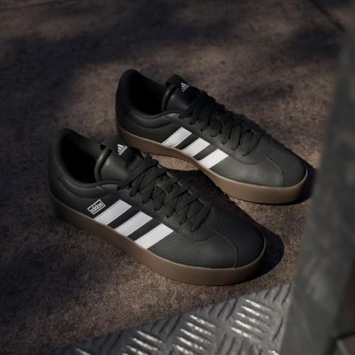 Image of adidas Vl Court 3.0 Lace Up Sneakers Shoes Casual - Grey