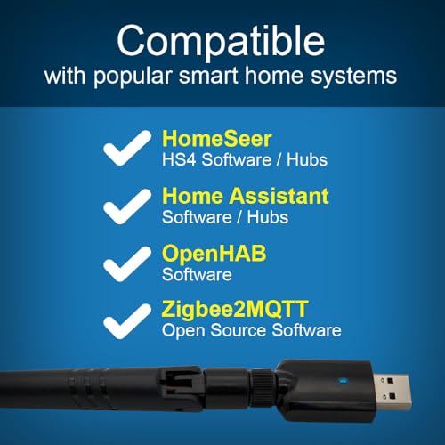 Dongle USB Zigbee HomeSeer SmartStick ZB compatible con OpenHAB 3