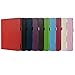for Amazon All-New Kindle Fire 7 (12th Generation,2022 Release) Smart Cover, Ultra Slim Lightweight Folio Stand Auto Sleep/Wake Up Leather Case for New Fire HD7 12th Gen 2022 (Li-Red)
